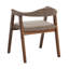 46 cm H Boucle Low Back Armchair