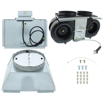 Motor 1100 CFM Dual Internal Blowers For Range Hoods