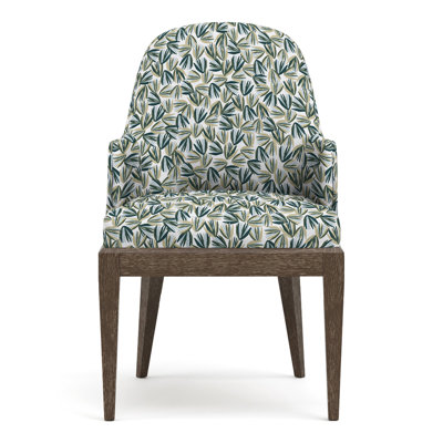 Maidstone 20'' H Upholstered Oak Armchair