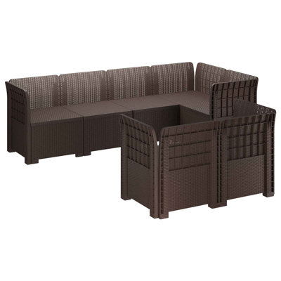 234 cm W Patio Sofa