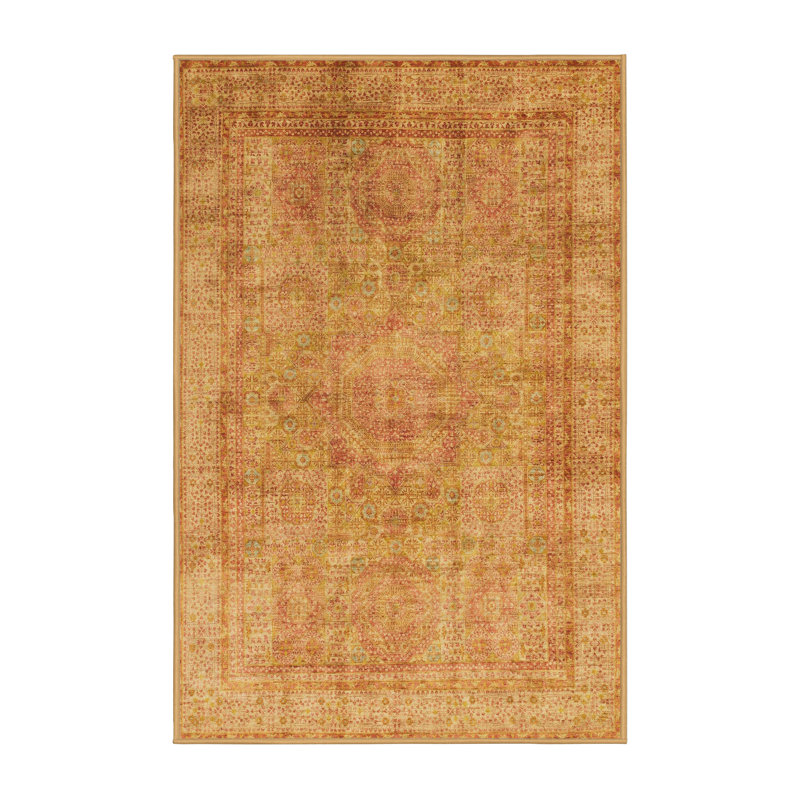 Abstract Indoor Rug, Rectangle 2' x 3'