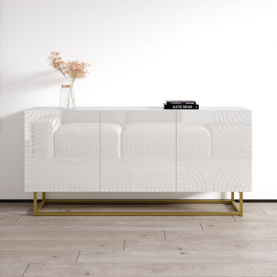 Pittsfield 63" Sideboard with High Gloss Finish
