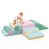 Pink/Green/Beige selected
