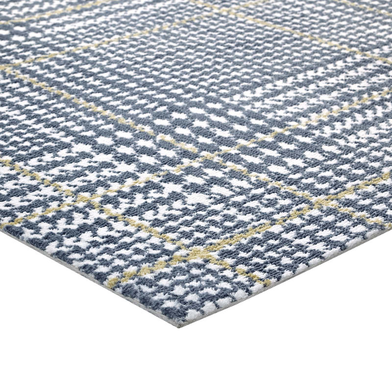 Tapis moderne Kaja Criss-Cross par Modway, Rectangle 5 pi x 8 pi
