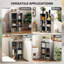 91.5cm H x 61.5cm W Cube Bookcase