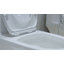 Siège de toilette allongé