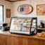 6.5 Cu.Ft Countertop Pastry Display Case for Bakery, Cafe, Restaurant