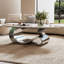 Table basse contemporaine, table de centre moderne pour le salon-117801233