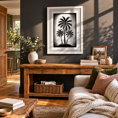 Three Palms Tropical - Print