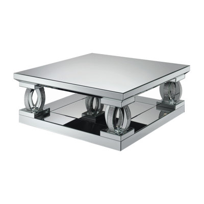 Sardis Glass Top Single Coffee Table