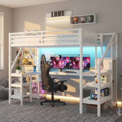 Lit mezzanine double