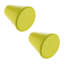 Plastic, Wood And Metal Door Handles & Knobs Silver Cone Knob-569357424
