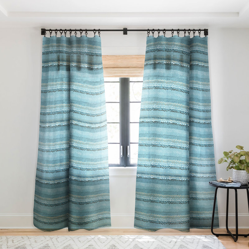 Ensemble de 2 rideaux en rideau Ninola Design, L 50 po x L 63 po
