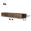 Tablette murale flottante 2 pièces-1098981866