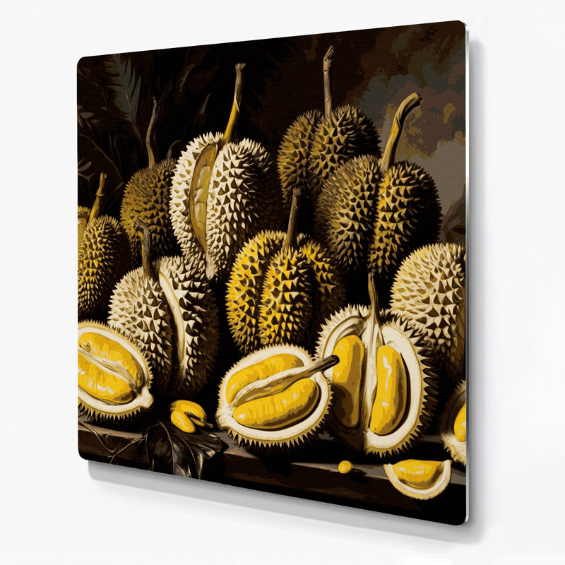 Art mural en métal Fruit, H 32 po x l 32 po