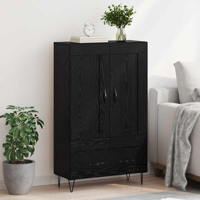 69.5cm Sideboard, Black Oak