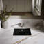Iron Plains Metal Rectangular Undermount Bathroom Sink with Overflow-866572291