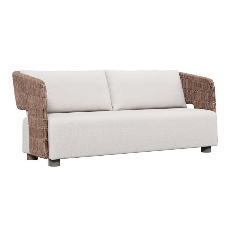 Bernhardt Maldives Outdoor Sofa, White