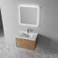 Meuble-lavabo à fermeture en douceur avec lavabo