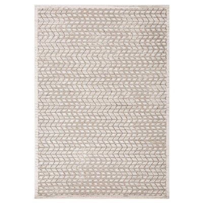 Geometric Chevron Area Rug