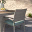 Winnie Stacking Patio Dining Armchair with Cushion-916015170