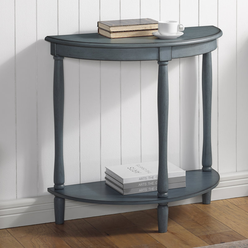 Console 28 po Cimitrio, Bleu antique