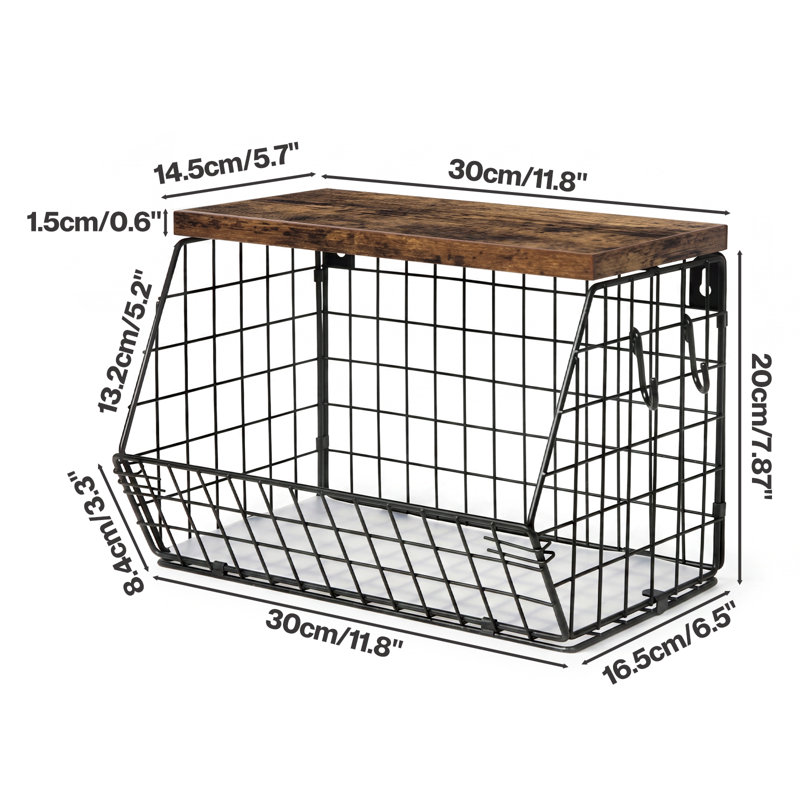 Toque MDF Fruit Basket