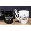 Ensemble de 2 tasses et cuillères Wicca Moons