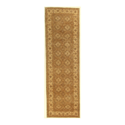 Handmade Cotton and Wool Oriental Area Rug
