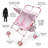 Double Umbrella Doll Stroller