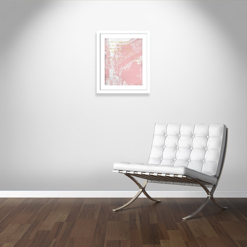 Dakim «Paris in Pink III», impression encadrée