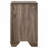 Tomasina Washed Taupe 2-Drawer Rectangular Nightstand-47832308