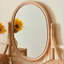 Coiffeuse minimaliste de style japonais