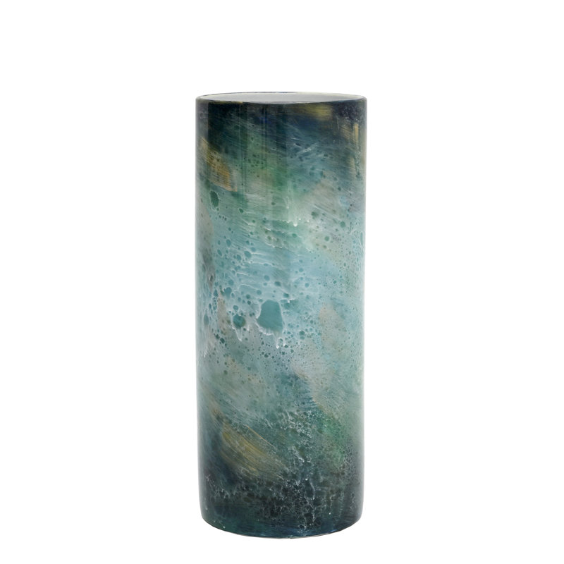 CYLINDER VASE, 17.72" H x 6.69" W x 6.69" D