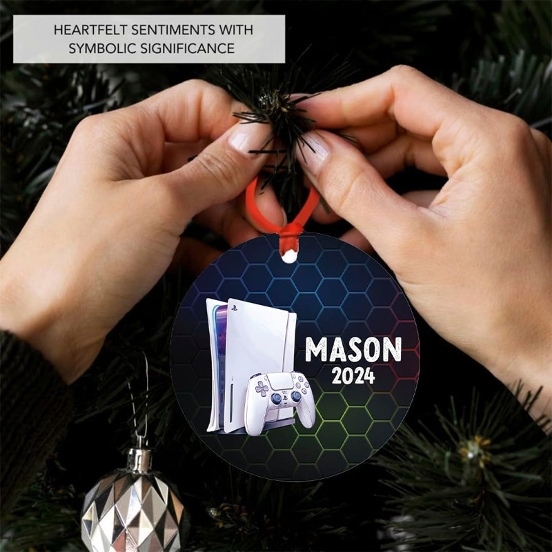 Décoration et arbre de Noël personnalisé en métal 20x20, Oui