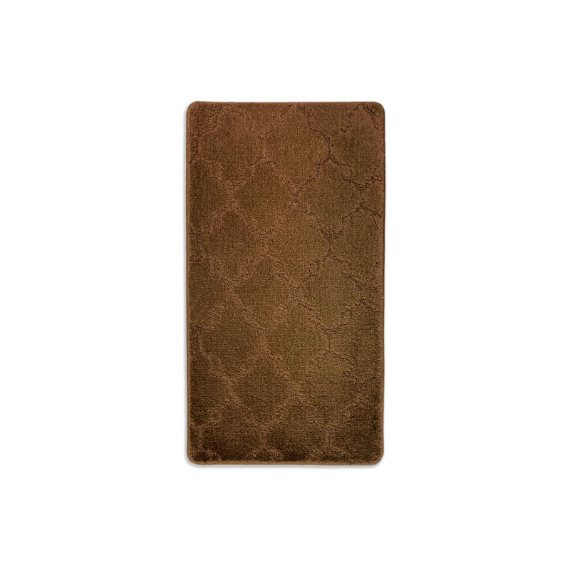 Tapis de bain Sakamoto, H 32 po x l 17,5 po x P 0,3 po, Brun