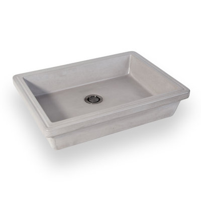 Newterra Handmade Rectangular Undermount Bathroom Sink