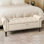 Banc de rangement rembourré Dawsey