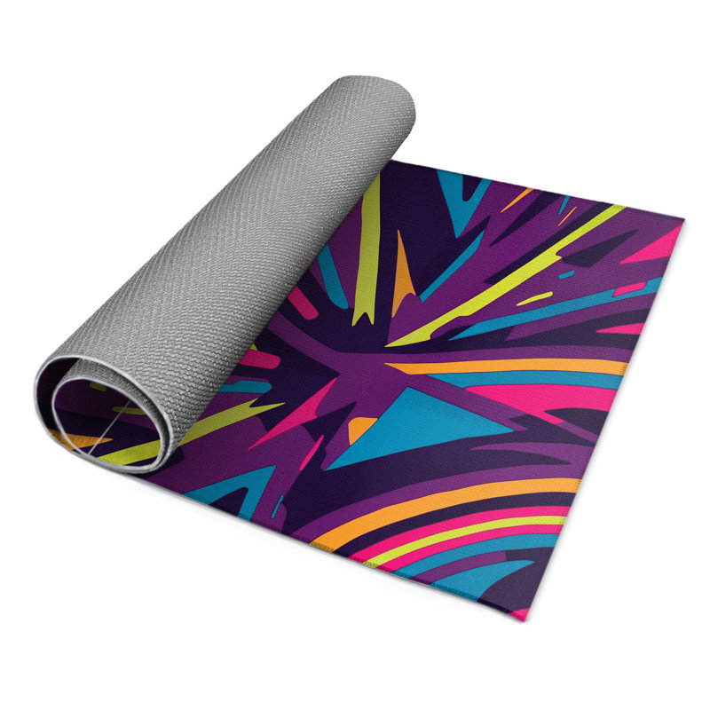 Tapis intérieur et extérieur Radiant Rift, Rectangulaire 2 pi x 3 pi
