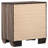 Tomasina Washed Taupe 2-Drawer Rectangular Nightstand