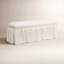 Nia Ruffle Dining Bench-336596782