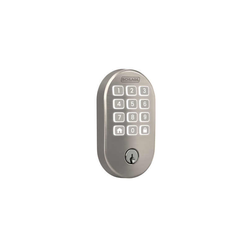 Arrive Smart Wifi Deadbolt With Remsen Trim, Satin Nickel