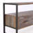 60 Inch Reclaimed Wood Media TV Console Table With 3 Drarwer, Open Shelf, Antique Finish
