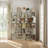 2-Piece Space-Saving Corner Bookshelf Set, Free Combination, Flexible Assembly For Home Office-254176676