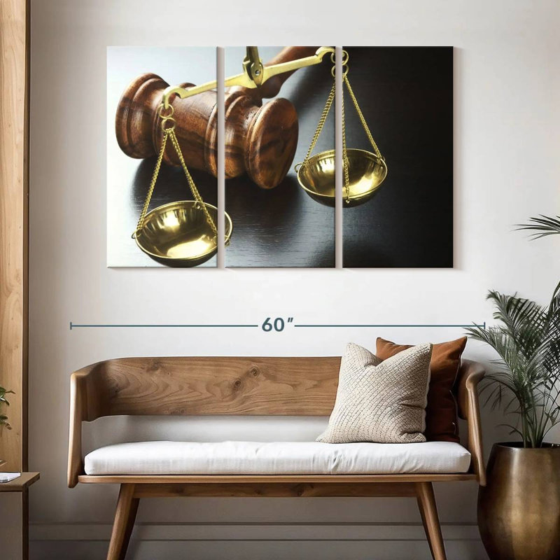 Equality Law, 32" H x 50" W