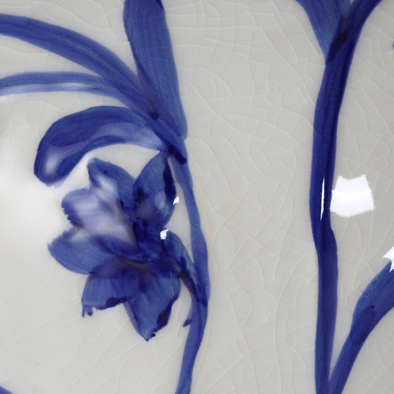 26'' Blue and White Porcelain Table Lamp