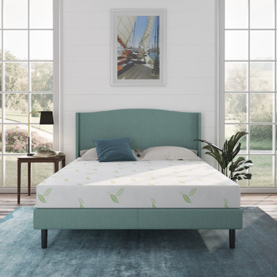 Anula, Green Tea Infused Medium Firm Memory Foam Mattress by Nap Queen