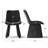 Hennigan Textured Fabric Dining Chairs -1256047234