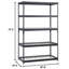 Étagère robuste en acier à 5 tablettes H 78"-867122254