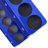 Magnetic Socket Organizer Set 3PCS Magnetic Socket Trays Blue for Metric